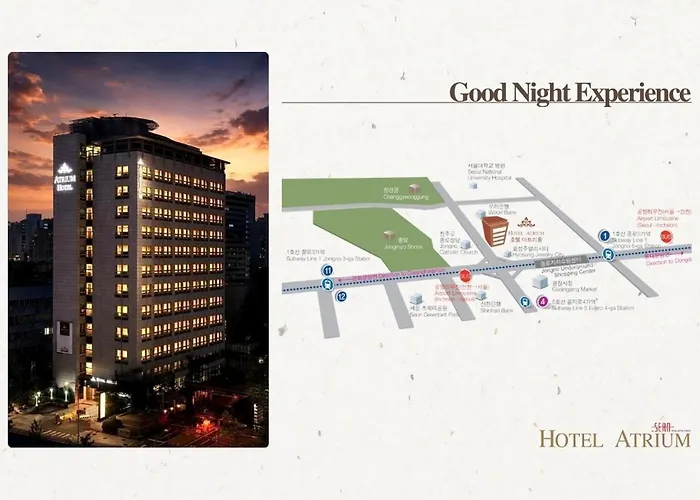 Hotel Atrium Jongno Seúl